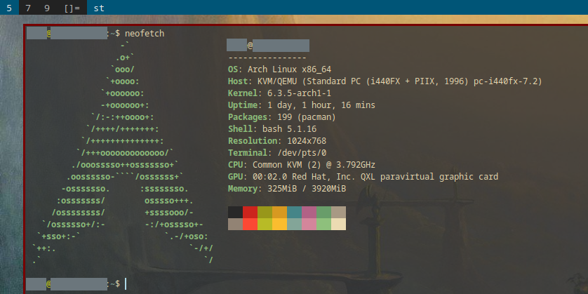 Docker VM - Neofetch Docker VM - Neofetch